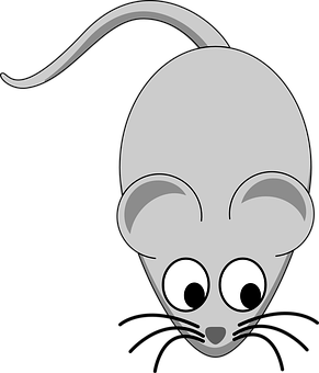 Cartoon Mouse Graphic PNG image