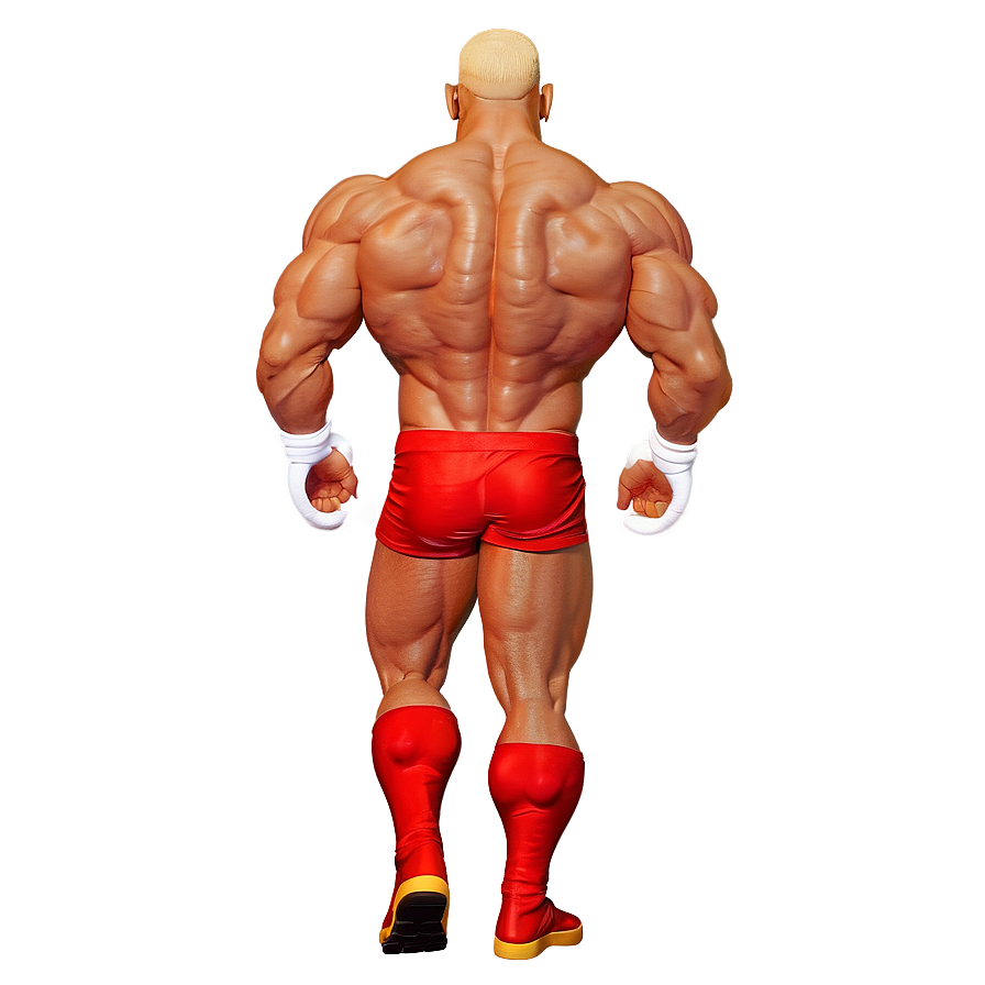 Cartoon Muscle Man Png Lbu PNG image