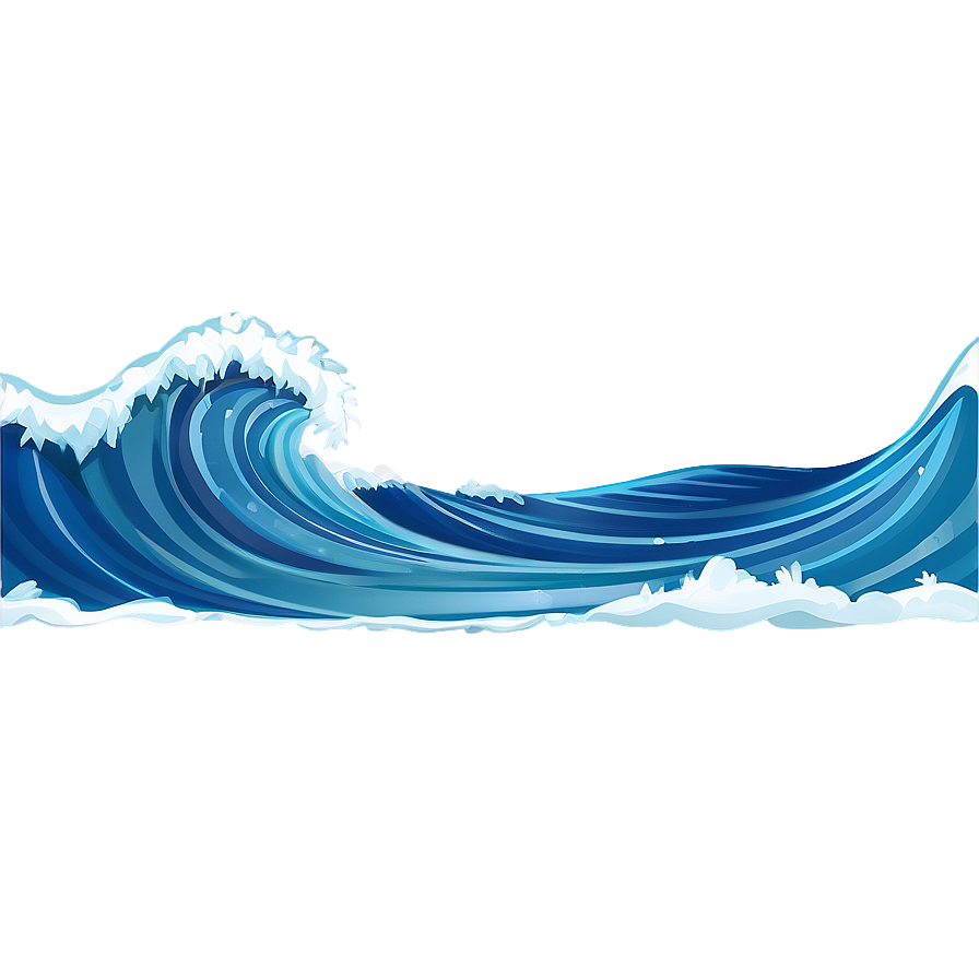 Cartoon Ocean Wave Png 7 PNG image