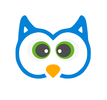Cartoon Owl Icon PNG image