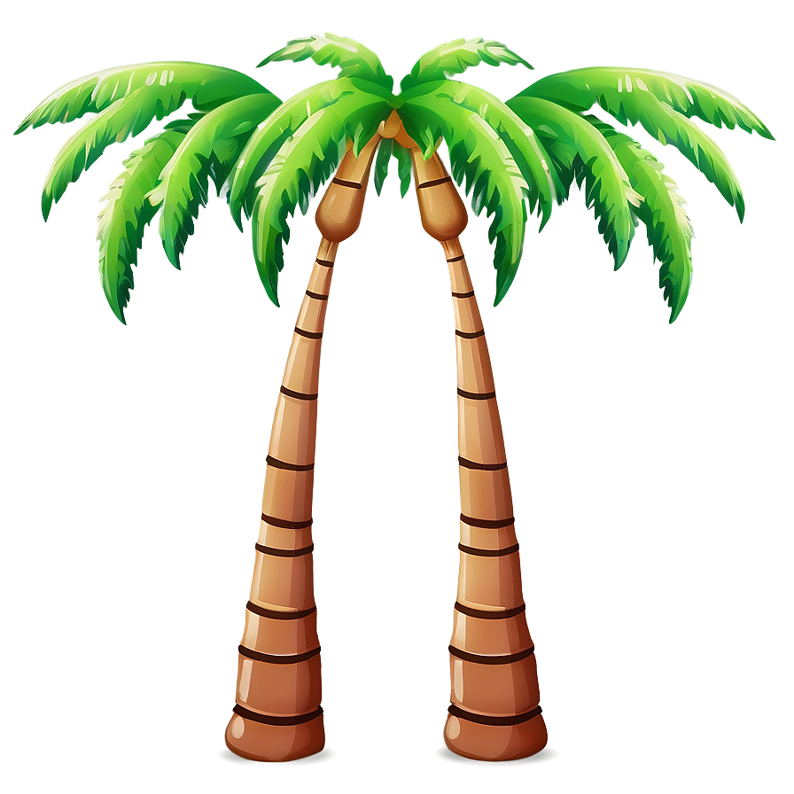 Cartoon Palm Tree Emoji Png 30 PNG image