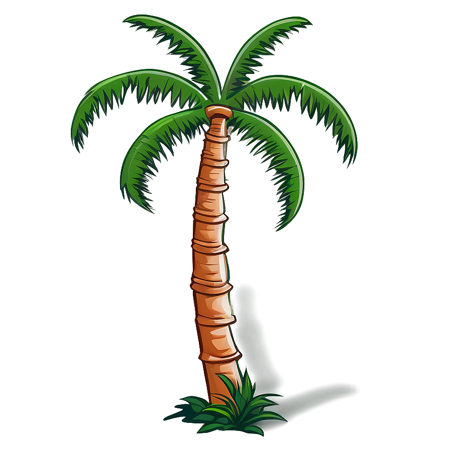 Cartoon Palm Tree Png 23 PNG image