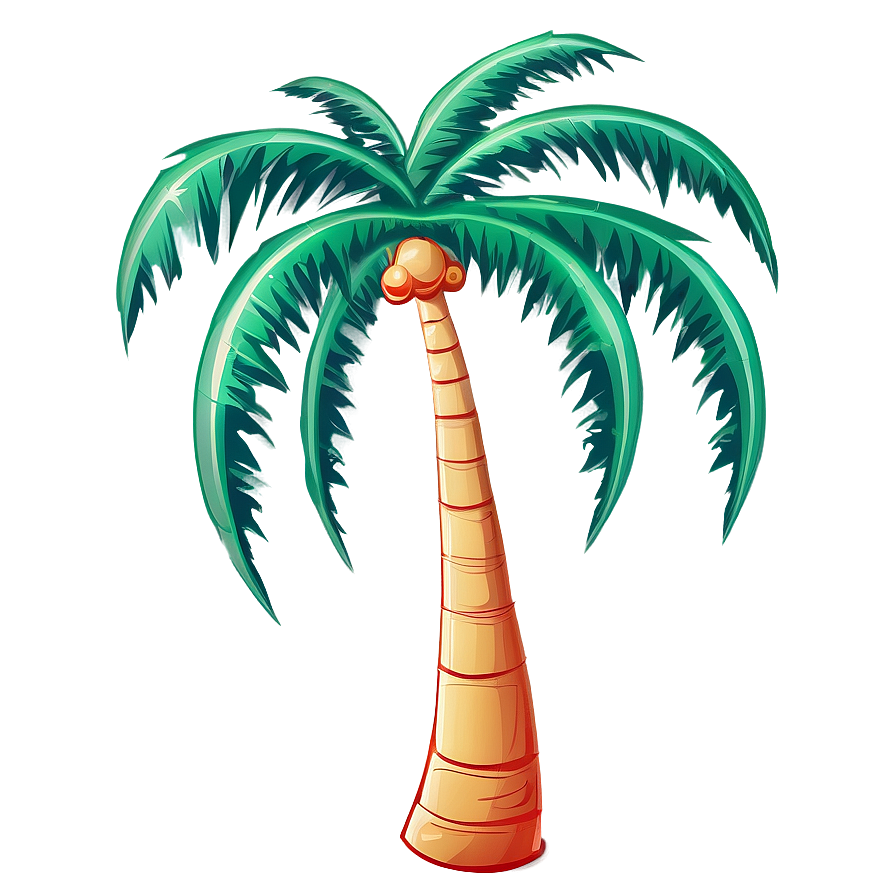 Cartoon Palm Trees Png 67 PNG image