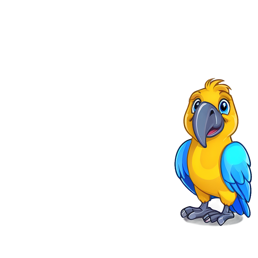 Cartoon Parrot Png 05242024 PNG image