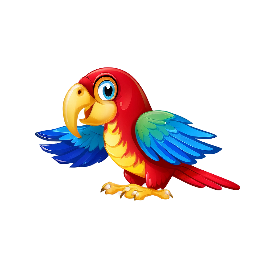 Cartoon Parrot Png 36 PNG image