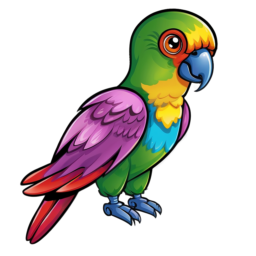 Cartoon Parrot Png Lyw PNG image