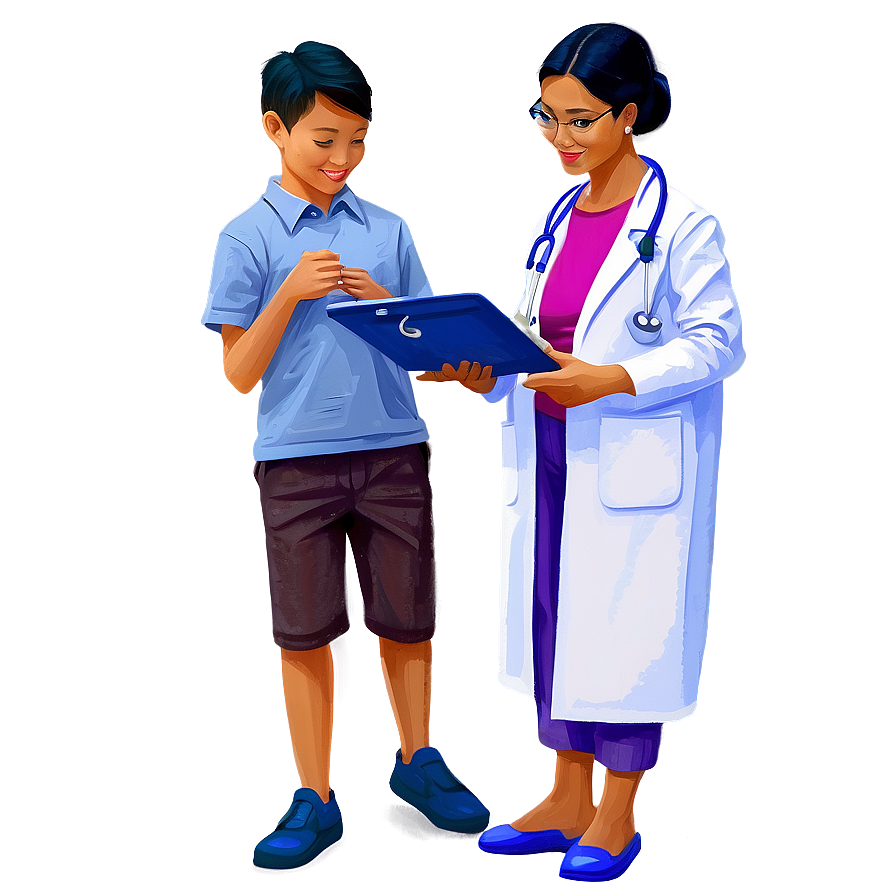 Cartoon Pediatrician Doctor Png Jtw PNG image