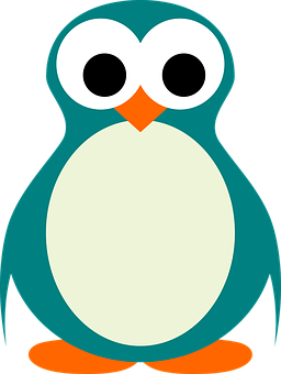 Cartoon_ Penguin_ Graphic PNG image