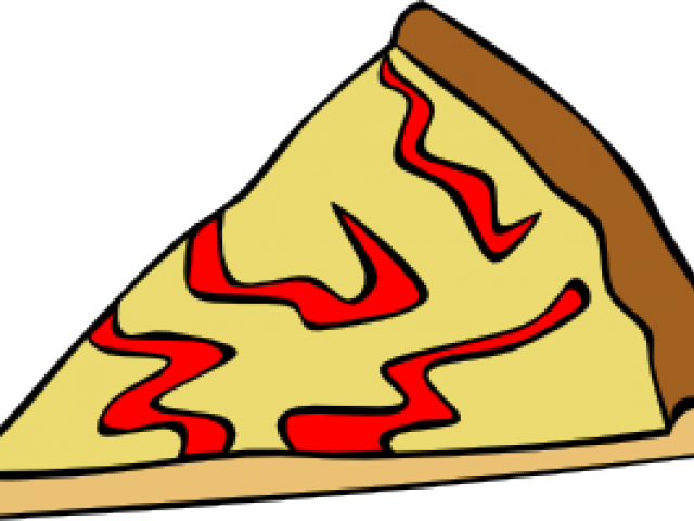 Cartoon Pepperoni Pizza Slice Clipart PNG image