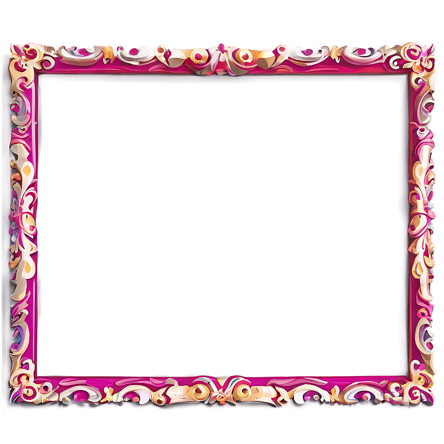 Cartoon Picture Frame Png 63 PNG image