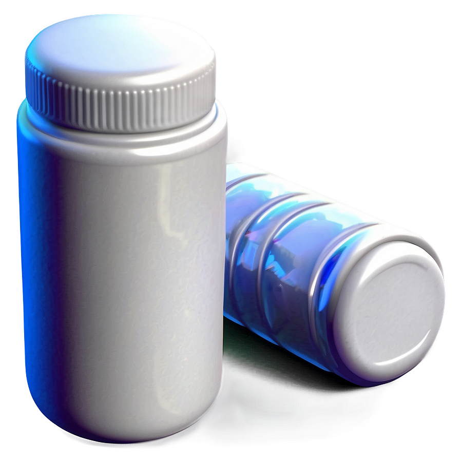 Cartoon Pill Bottle Png 05252024 PNG image