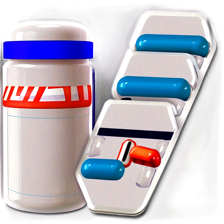 Cartoon Pill Bottle Png Cxu PNG image