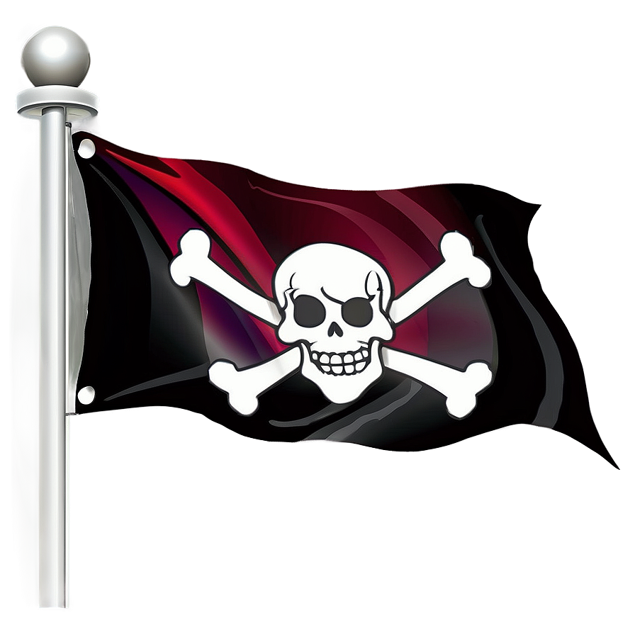 Cartoon Pirate Flag Png Wed70 PNG image