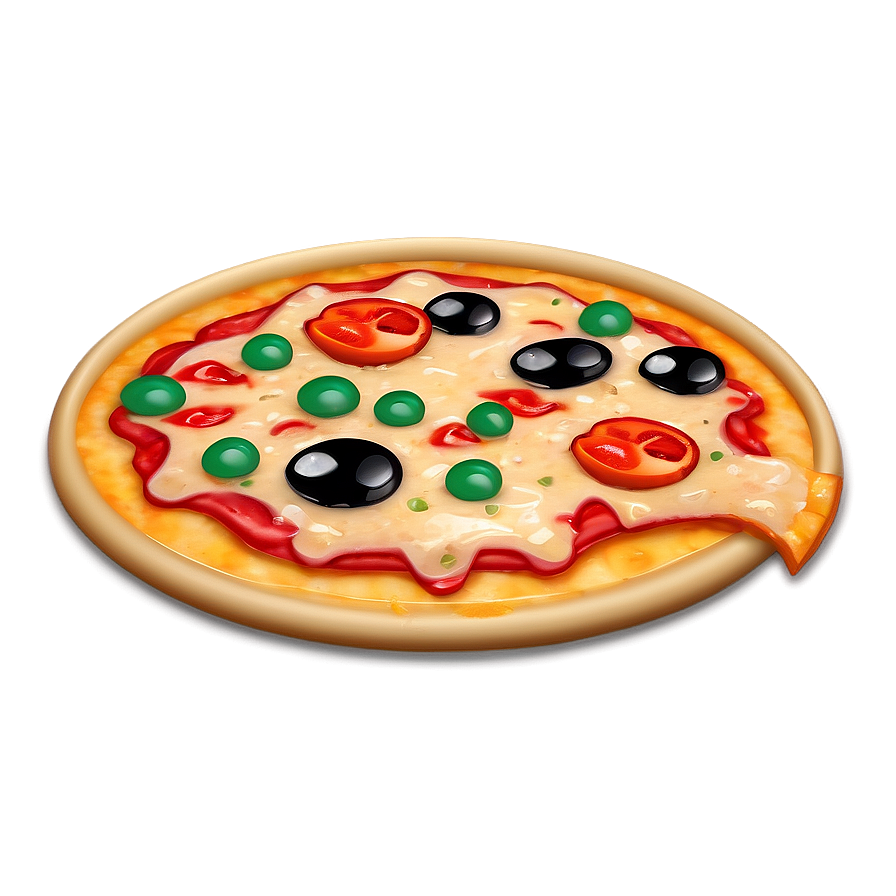 Cartoon Pizza Emoji Png 14 PNG image