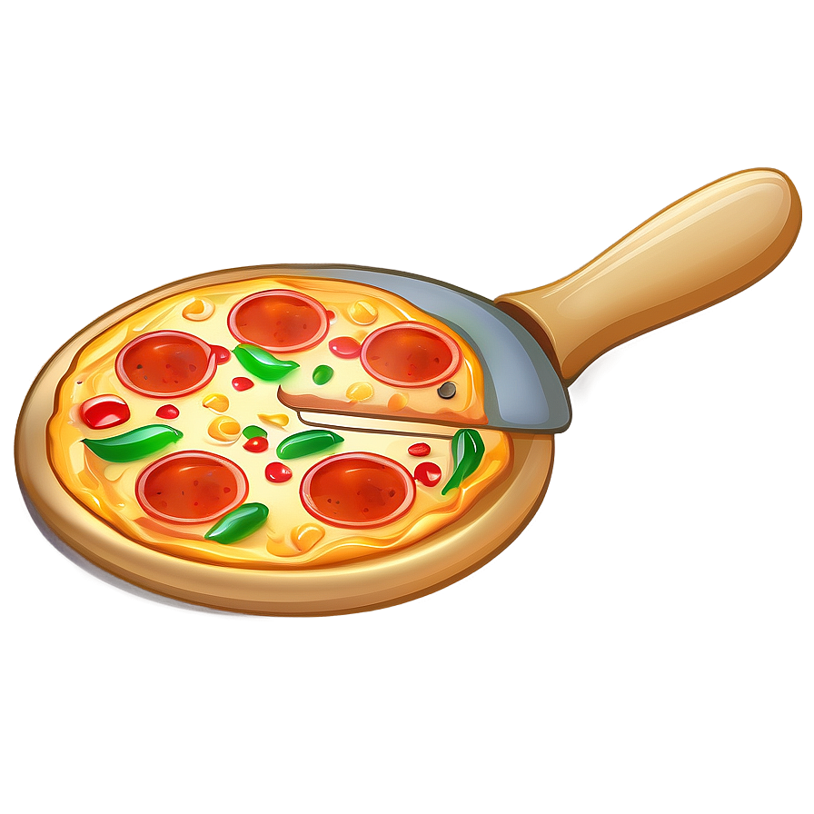 Cartoon Pizza In Oven Png 93 PNG image