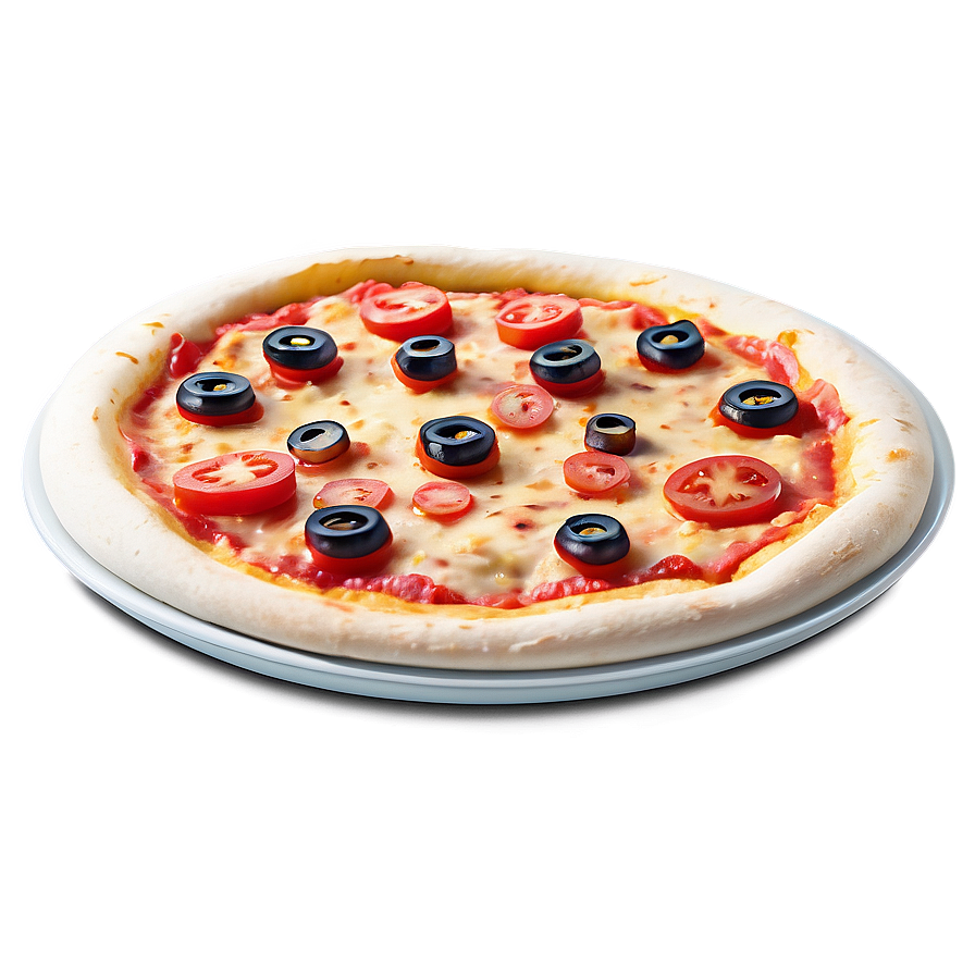 Cartoon Pizza With Tomato Png Wpo PNG image