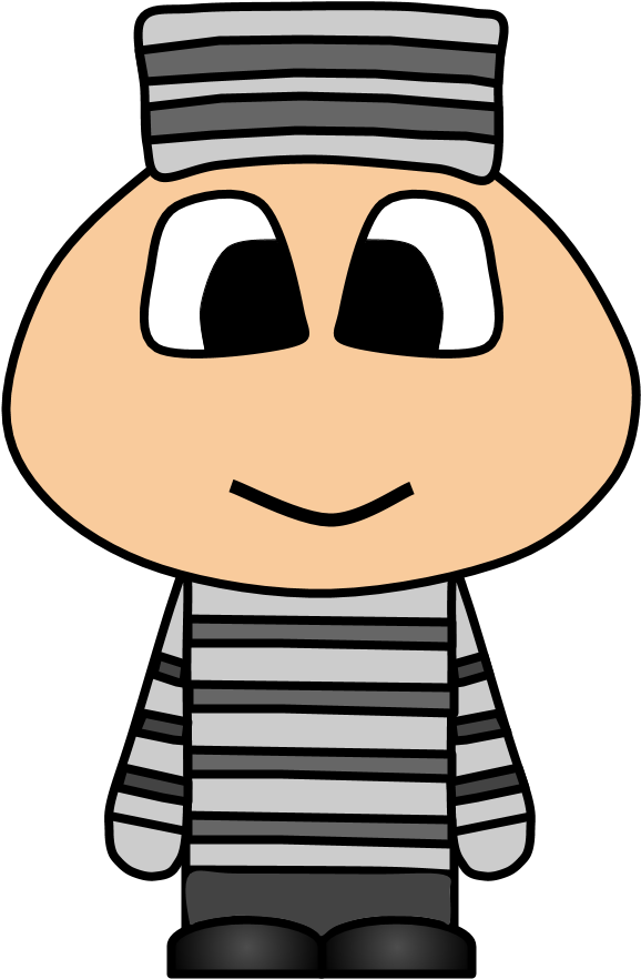 Cartoon Prisoner Character.png PNG image