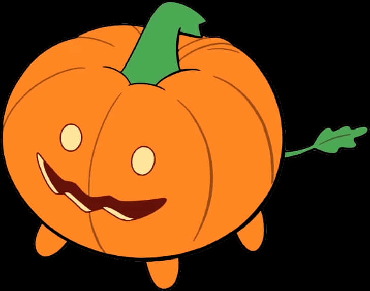 Cartoon Pumpkin Character PNG image