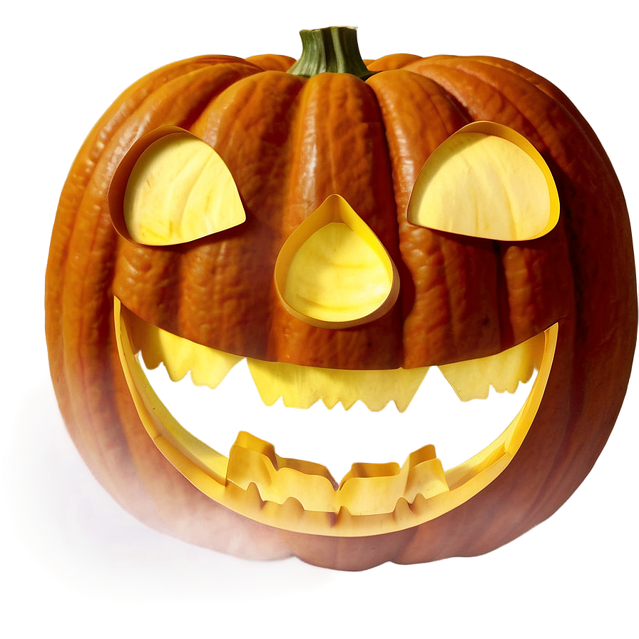 Cartoon Pumpkin Face Image Png Bxy PNG image