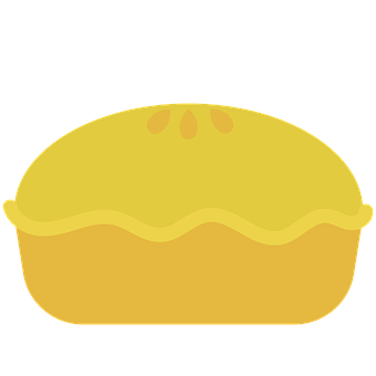 Cartoon Pumpkin Pie Graphic PNG image