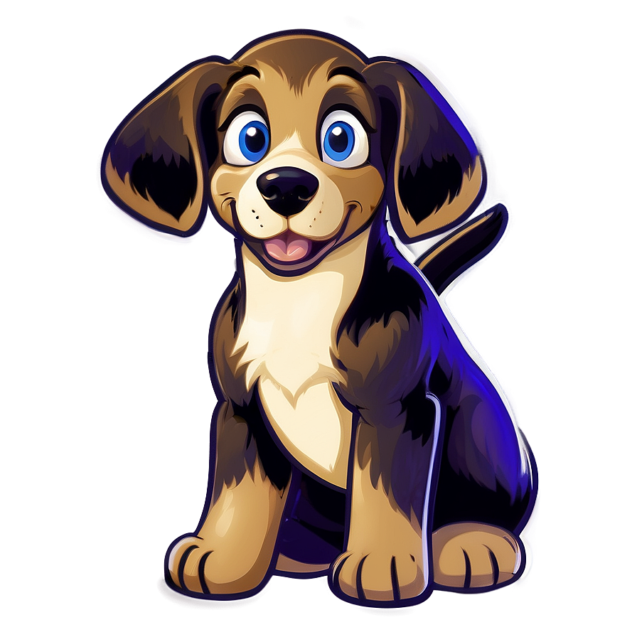 Cartoon Puppy Png 05062024 PNG image