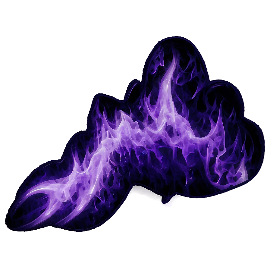 Cartoon Purple Fire Png 83 PNG image