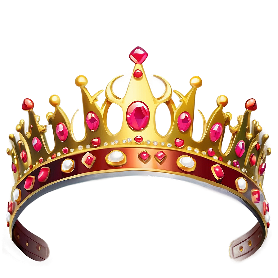 Cartoon Queen Crown Png 64 PNG image