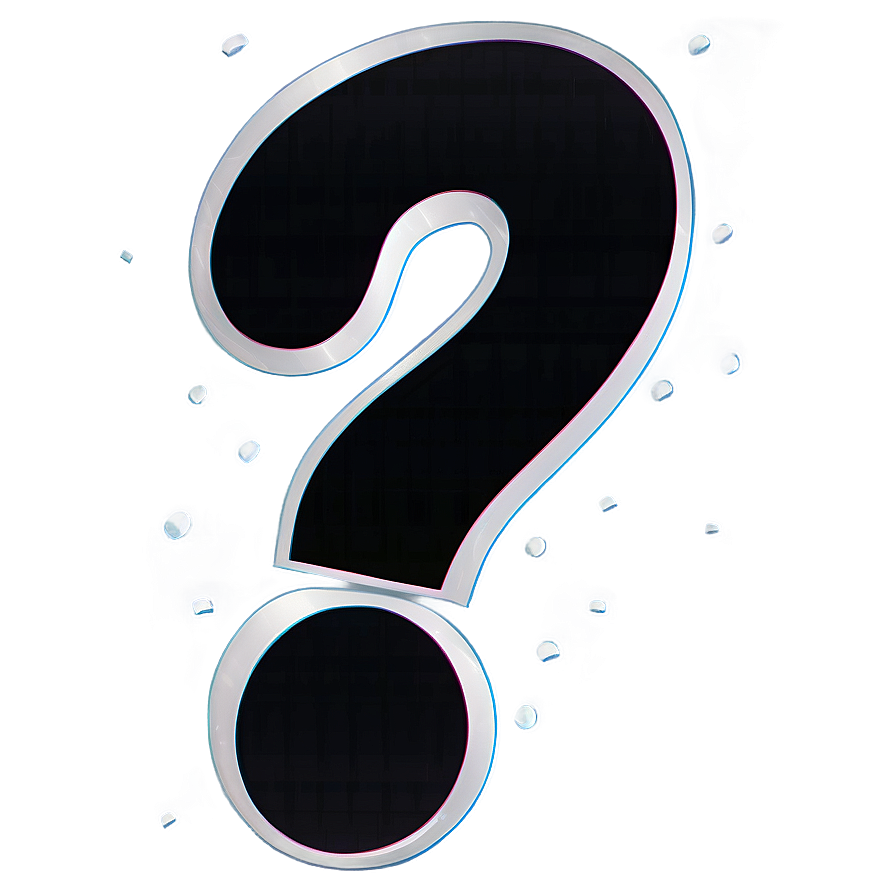 Cartoon Question Mark Transparent Png 17 PNG image