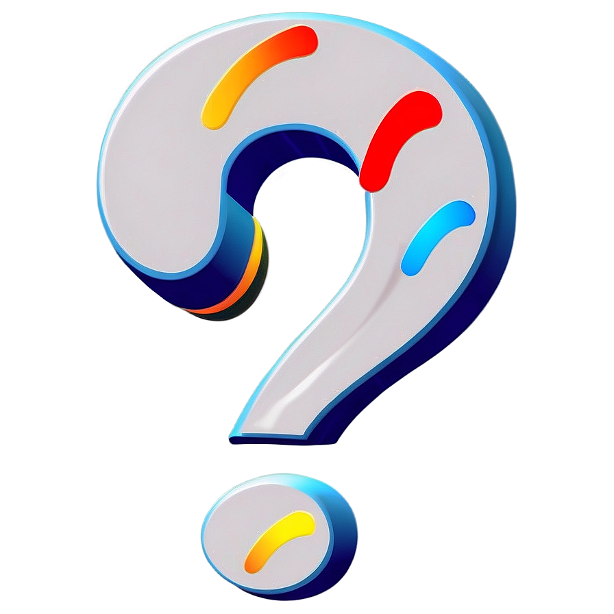 Cartoon Question Mark Transparent Png Vld69 PNG image