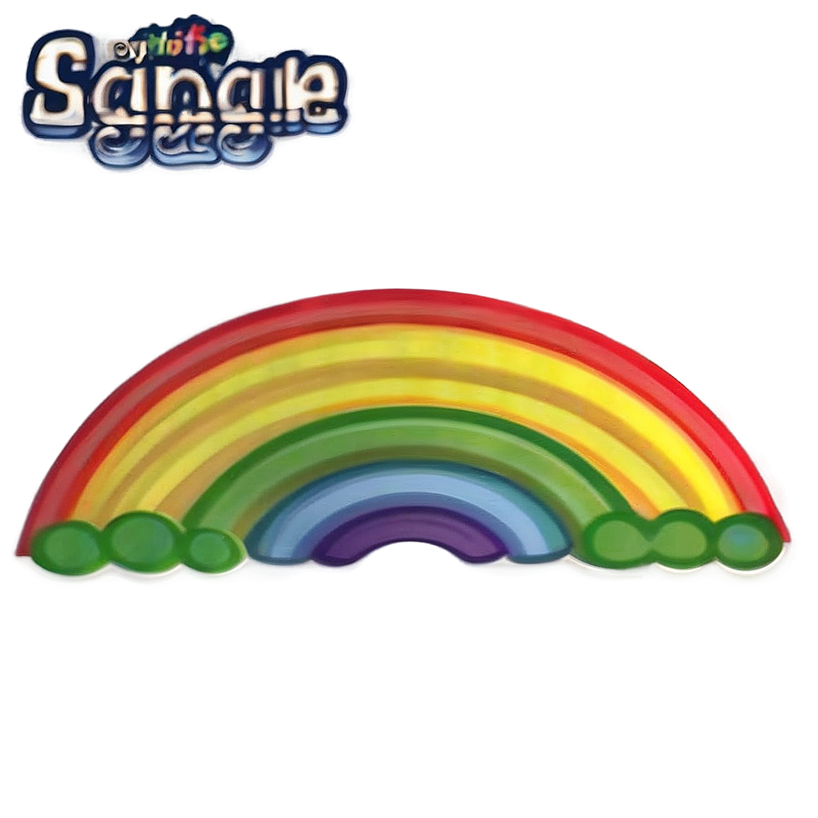 Cartoon Rainbow Graphics Png Huy51 PNG image