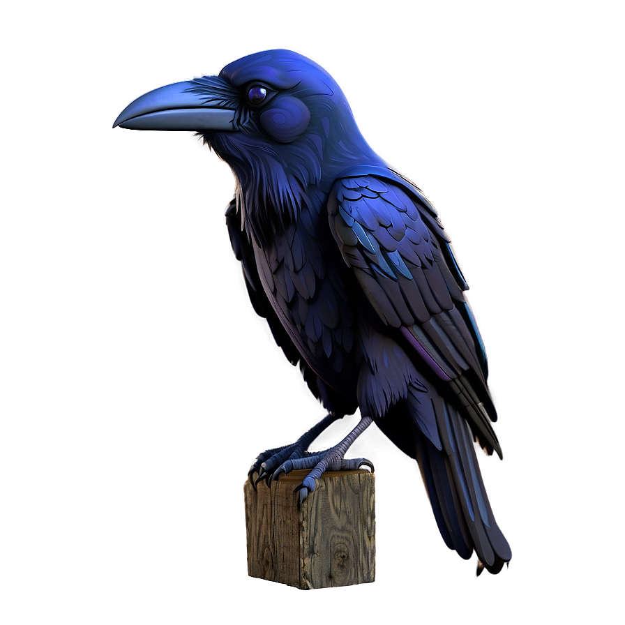 Cartoon Raven Png Dqj PNG image