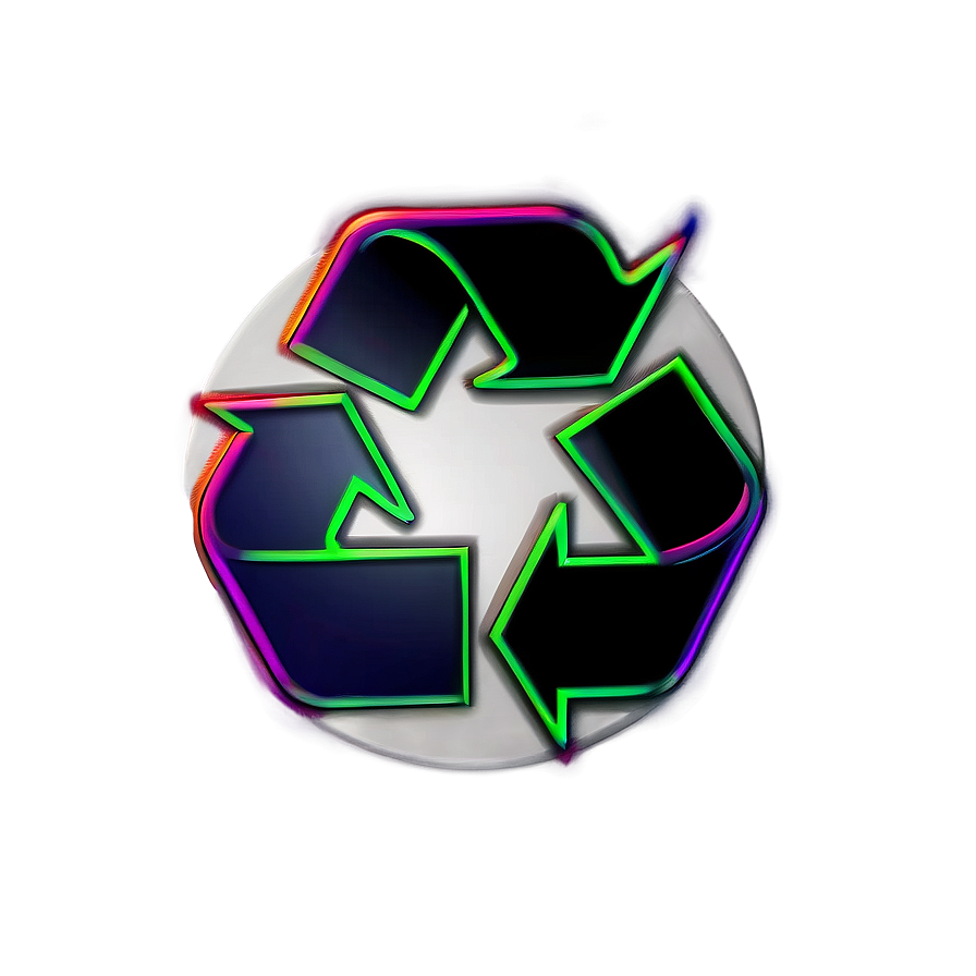 Cartoon Recycle Logo Png 06212024 PNG image