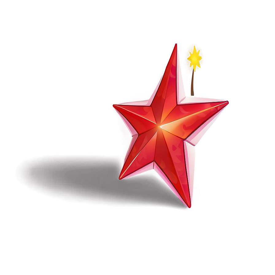 Cartoon Red Star Png 31 PNG image