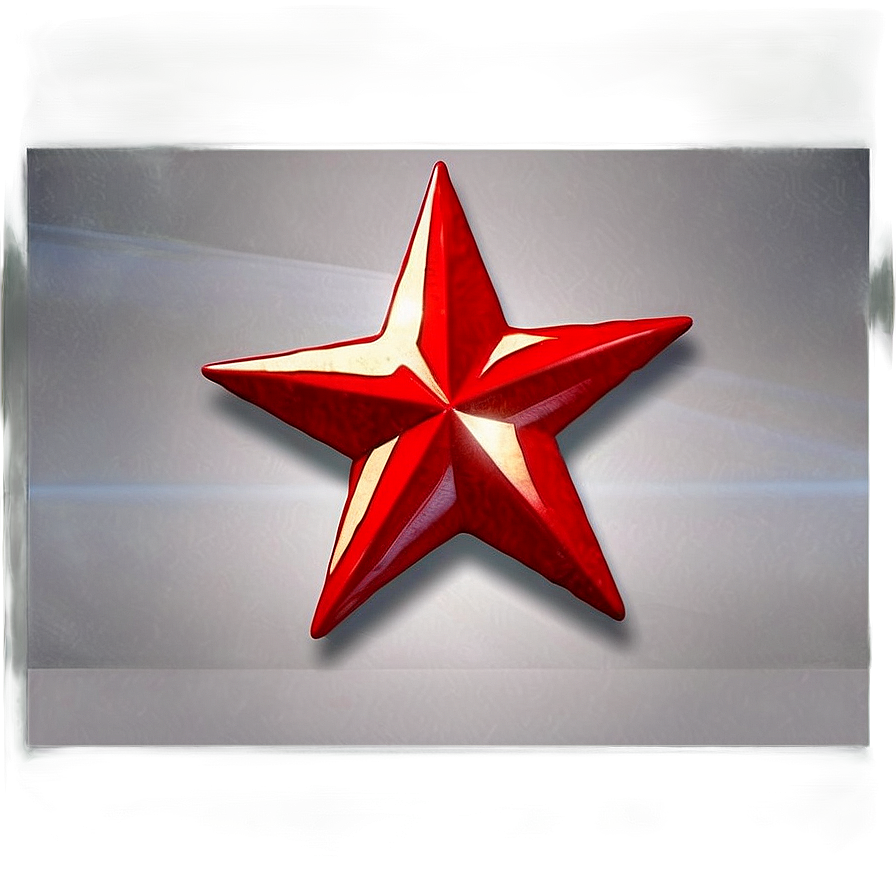 Cartoon Red Star Png 58 PNG image