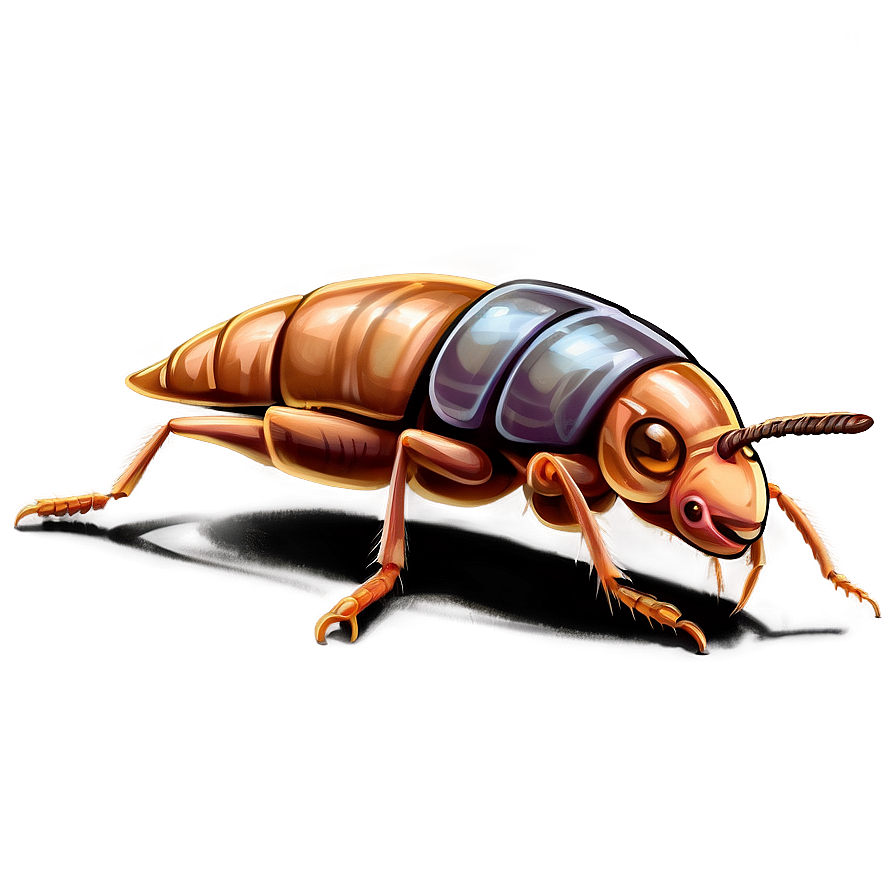 Cartoon Roach Png 05242024 PNG image