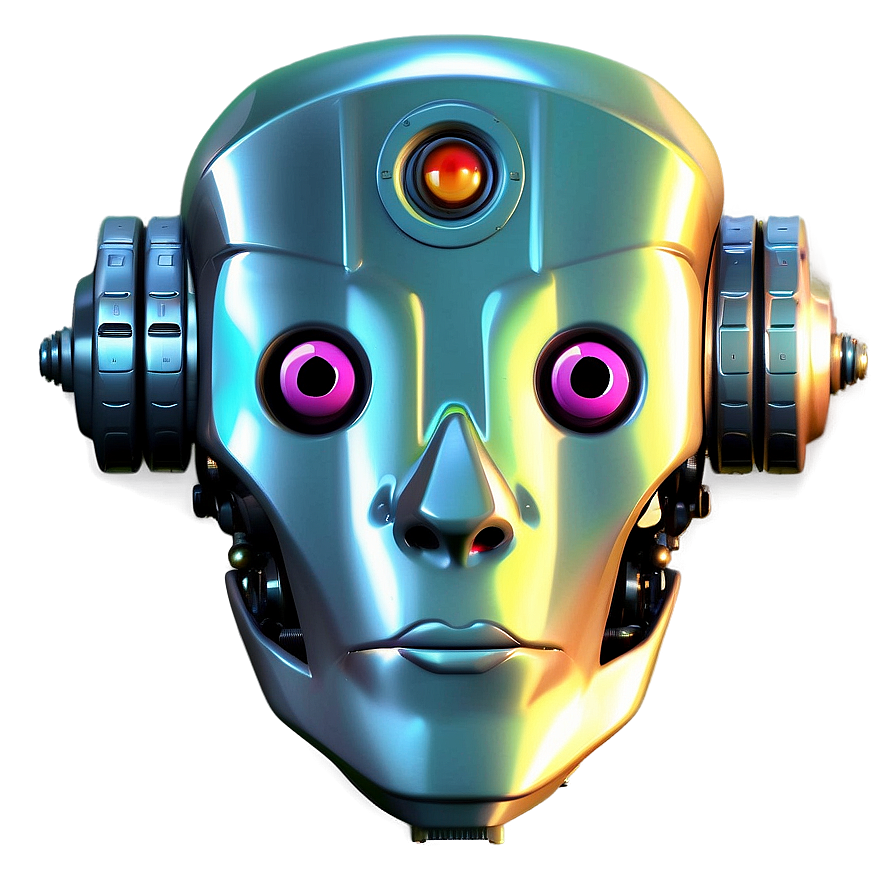 Cartoon Robot Head Png 84 PNG image