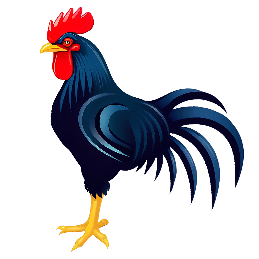 Cartoon Rooster Design Png 77 PNG image