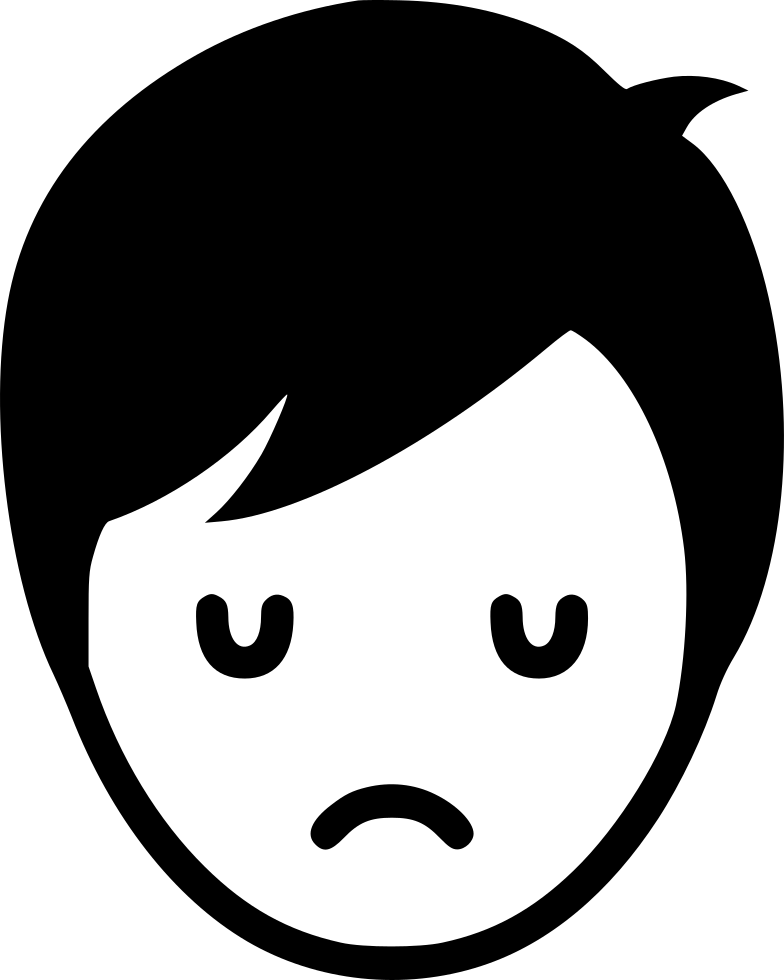 Cartoon_ Sad_ Face_ Expression.png PNG image