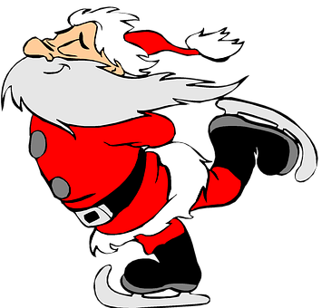 Cartoon Santa Claus Profile PNG image