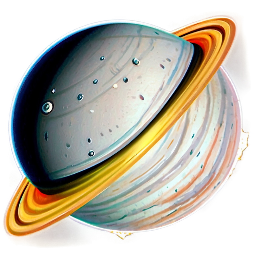 Cartoon Saturn Art Png Jtb PNG image