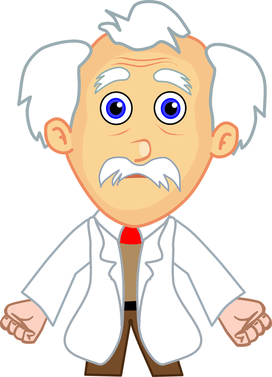 Cartoon Scientist Character.png PNG image