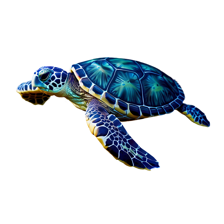 Cartoon Sea Turtle Character Png 9 PNG image
