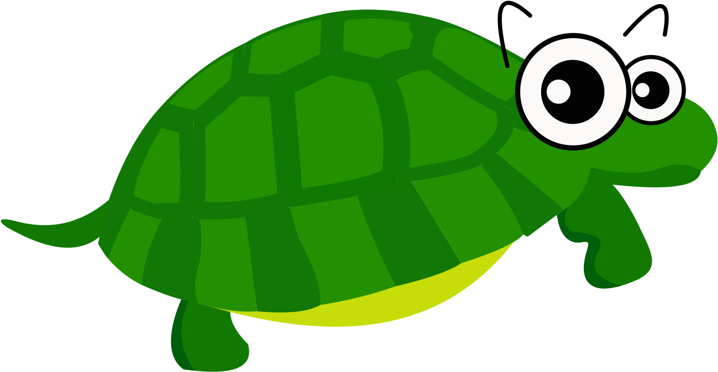 Cartoon Sea Turtle Illustration PNG image