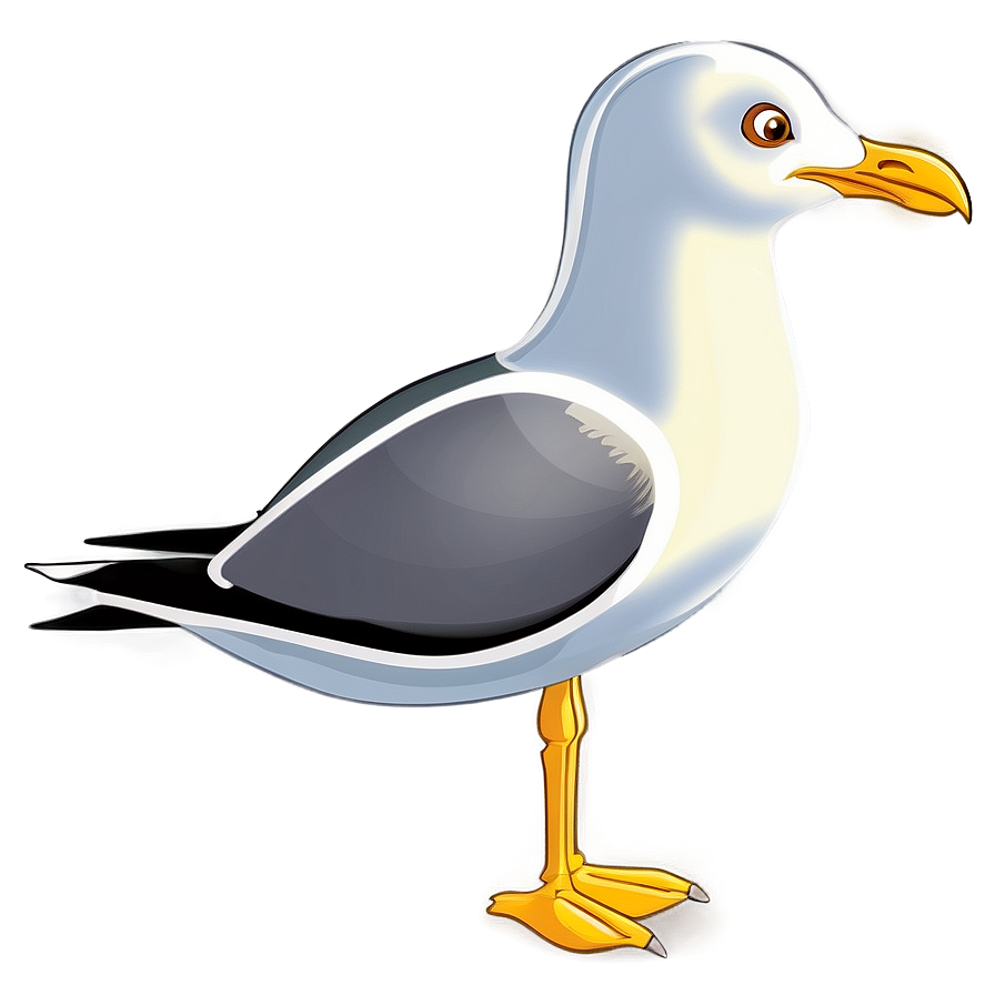Cartoon Seagull Png 05242024 PNG image