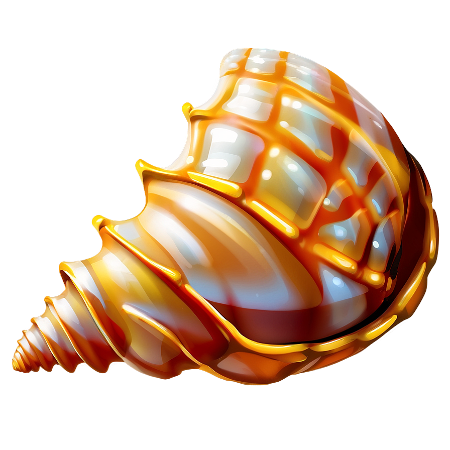 Cartoon Seashell Clipart Png 06262024 PNG image