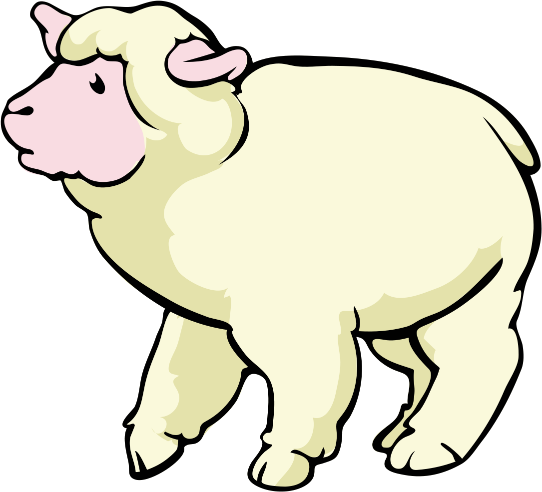 Cartoon_ Sheep_ Illustration.png PNG image