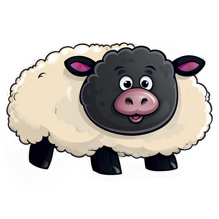 Cartoon Sheep Png 31 PNG image