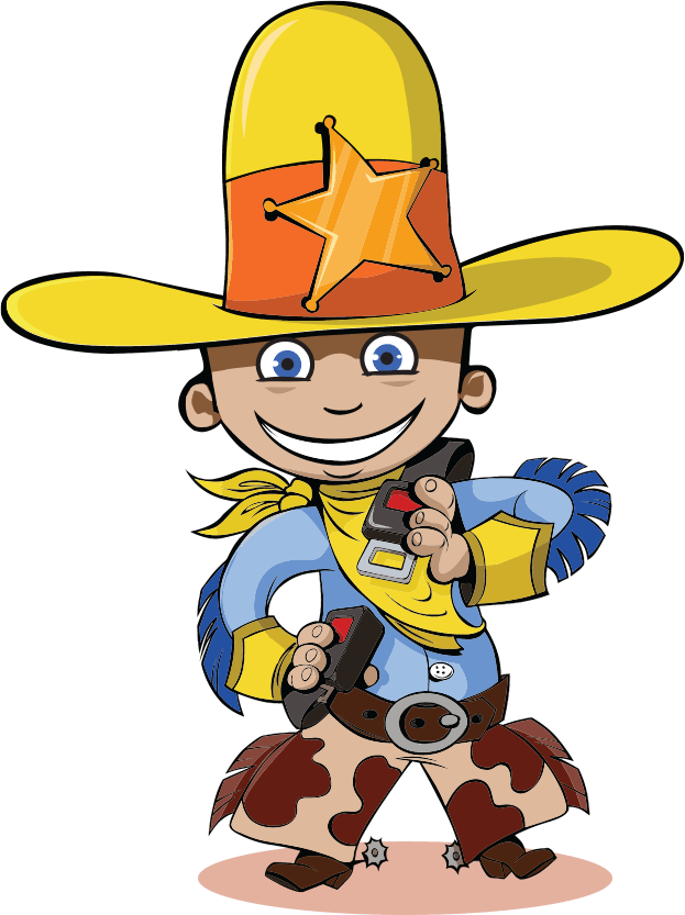 Cartoon Sheriff Character PNG image