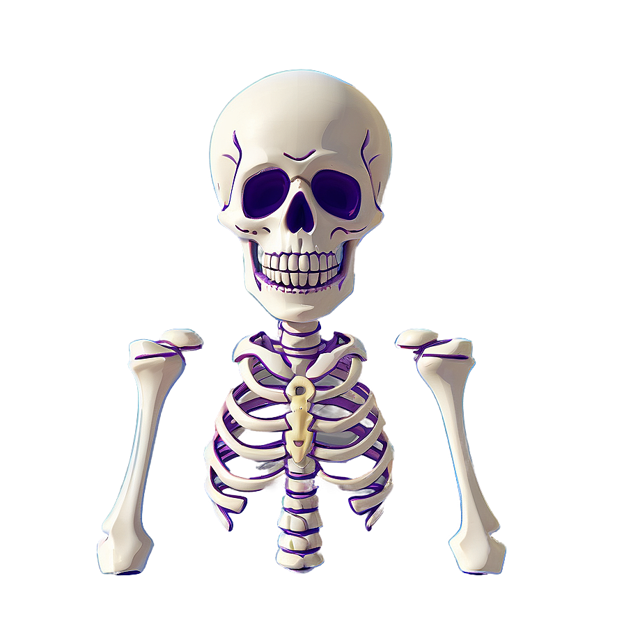 Cartoon Skeleton Character Png Fsv PNG image