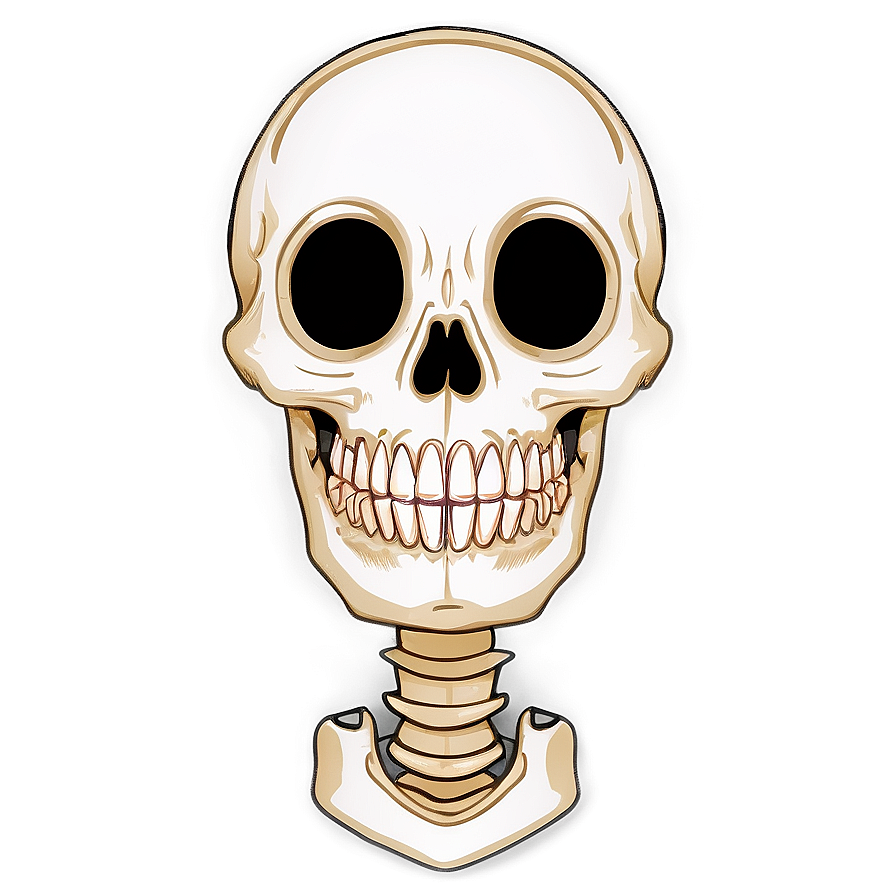 Cartoon Skeleton Png 5 PNG image